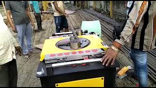 Rebar Bending Machine GW50 For 42mm [upl. by Reivazx]