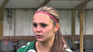 Lieke Martens after the game FCR 2001 Duisburg  1899 Hoffenheim on 15 09 2013 [upl. by Selwyn759]