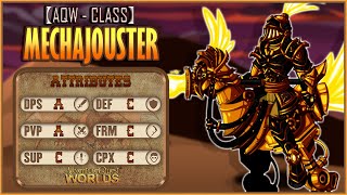 【AQW】Resumão de Classes  MechaJouster PósRework [upl. by Yrkcaz]