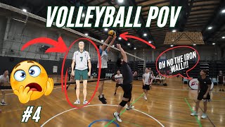 WE PLAYED THE IRON WALL OF DATE TECH  POV Volleyball 4 [upl. by Eetsirhc]