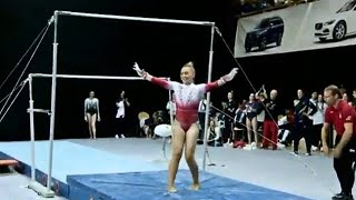 Makai LILLA  Uneven Bars 12733  Szombathely Challenge Cup 2024  Highlights [upl. by Ylirama]