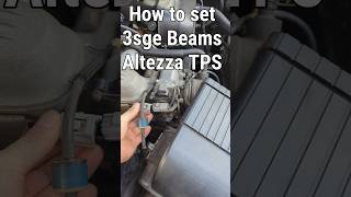 3SGE BEAMS TPS SET ALTEZZA SXE10 [upl. by Ettenel51]