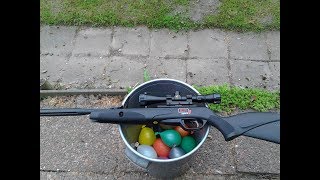 Oefenen met de luchtbuks  Gamo black Maxxim IGT mach 1 [upl. by Yemiaj]