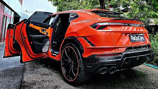 2023 New Lamborghini Urus S  666 Hp Ultra Exotic Luxury SUV Coupe with Loud V8 Exhaust Sound [upl. by Aicinet]