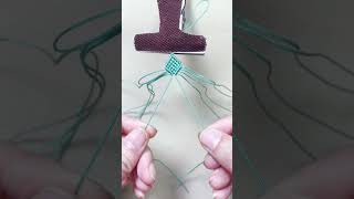 How to weave auspicious cloud pendants Learn it and try it out Handmade DIY Knotting tips Kn [upl. by Stacee]