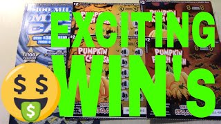 Exciting WIN s Awesome Lottery Scratchers [upl. by Oine]