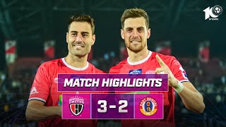 Match Highlights  NorthEast United FC 32 East Bengal FC  MW 14  ISL 202324 [upl. by Trudi]