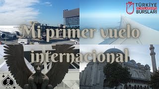 MI PRIMER VUELO INTERNACIONAL TIJUANACDMXESTAMBUL  Vlogs de un físico becado en Turquía [upl. by Mella]