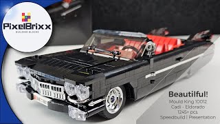 ⚫🔴 Beautiful Mould King® 10012  Cadi  Eldorado  Speedbuild  Presentation [upl. by Eirahs822]