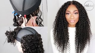 HOW TO MAKE A WIG WITH A LACE CLOSURE amp BUNDLES  START TO FINISH • BEAUTY FOREVER HAIR [upl. by Adolphe]