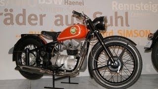 SIMSON UR AWO 425 PROTOTYP Bj 1949 OLDTIMER DDR MOTORRAD [upl. by Ericha569]