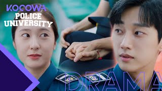 Krystals touch recharges Jin Young Police University Ep 12 [upl. by Llehsor]