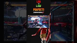 Tekken 8 LEO vs LAW Perfect Round Match shorts tekken8 leo ayorichie [upl. by Begga]