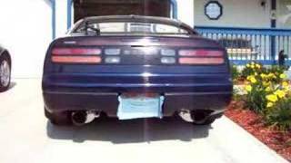 TOP SPEED 300ZX EXHAUST SYSTEM SOUND CLIP [upl. by Tillio]