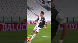 Ronaldo X Dybala Ronaldo Kick shorts football soccer ronaldo [upl. by Reamy]