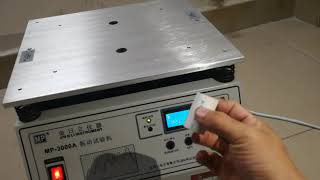 50HZ Electromagnetic Vibration Tester Table Vertical Vibration Testing Machine MP3000A [upl. by Attehcram914]