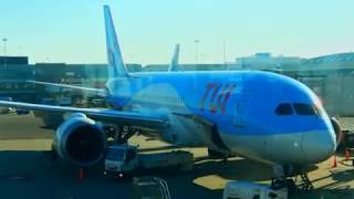 Flight report TUIfly ✈ Dreamliner B7878 ✈ AMSCuraçaoAruba [upl. by Retepnhoj]