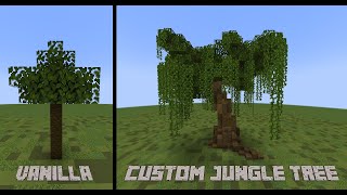 Minecraft Custom Jungle Tree Schematica download [upl. by Aicirt239]