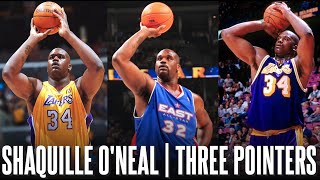 Shaquille ONeal Three Pointer Compilation ᴴᴰ [upl. by Shawnee]