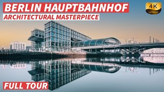 【4K】BERLIN Hauptbahnhof Central Station  Full Tour  With Captions CC [upl. by Raval]