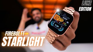 Fireboltt Starlight Unboxing amp Review ⚡️quotBIG DISPLAYquot Luxury watch🤩 [upl. by Zeke]