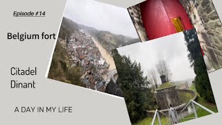 Citadel of Dinant Belgium  Citadelle de Dinant  Citadel fort [upl. by Yuk363]