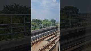 lintasan LRT jabodebek di cawang [upl. by Ahtanaram]