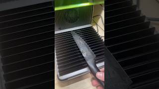 Gravure laser d’un couteau de cuisine avec la Xtool F1 Ultra 🤩 holidayswithyoutube [upl. by Curry]