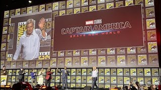 CAPTAIN AMERICA BRAVE NEW WORLD  2024 Marvel Comic Con Panel Anthony Mackie Harrison Ford [upl. by Suhcnip540]