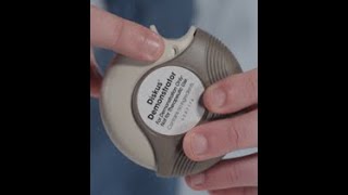 Diskus Inhaler Demo Advair Flovent [upl. by Kinnard]