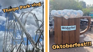 Thorpe Park vlog September 2024 [upl. by Okiruy]