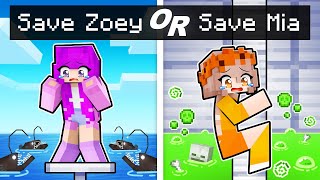 Save ZOEY or MIA in Minecraft [upl. by Isia655]