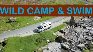 Etrusco Campervan trip  Wild swim in the Lake District [upl. by Ibba285]