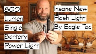 Insane New Eagle Tac Flashlight D25c MKII [upl. by Ackley]