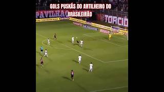 GOLS PUSKÁS DO ARTILHEIRO DO BRASILEIRÃO brasileirão futebol gols flamengo golsbrasil football [upl. by Aizirtap]