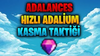 Adalances towny ADALİUM kasma taktiği   Minecraft [upl. by Callie]