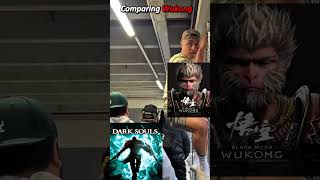 Wukong Compared with other souls games wukong darksouls gaming eldenring shorts [upl. by Pros]