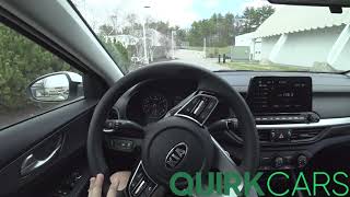 2021 Kia Forte FE Manual POV Review [upl. by Llenna]