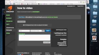 A quick guide on how work Challonge [upl. by Oremor]