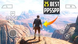 Top 25 Best PPSSPP Games of All Time for Android [upl. by Malissa]