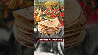 Story of Chapati movement in 1857 Revolt shorts india history british 1857revolt [upl. by Elsey]