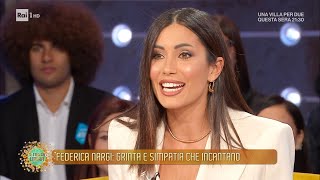 Federica Nargi grinta e simpatia che incantano  Da noi a ruota libera 24112024 [upl. by Kcirdnekel]