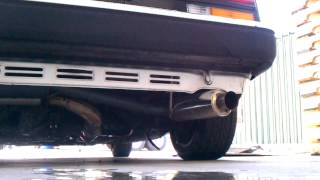 85 MR2 AW11 5zigen border 304 Exhaust [upl. by Wera293]