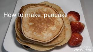 PANCAKE RECIPE EASY PANCAKE RECIPE [upl. by Skutchan]