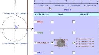 Trigonometria  Resumo de trigonometria no círculo trigonométrico [upl. by Katti402]
