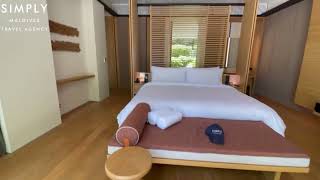 Alila Kothaifaru Maldives Beach villa with pool [upl. by Yarb]