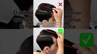 Como seleccionar el cabello barberiaparaprincipiantes tipsbarberia barberiaclasica barber [upl. by Elylrac]