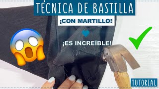 CÓMO HACER BASTILLA GRUESA A PANTALONES DE MEZCLILLA ¡SÚPER TIP ALTA COSTURA TUTORIAL PASO A PASO [upl. by Aerised779]