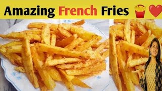 Secret French Fries Recipe by iQ  1 Easiest Chips [upl. by Ecnirp]