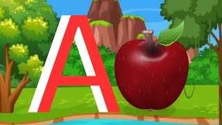 ABC Phonics Song  Toodler Learning Video Songs  a for applequot [upl. by Seiuqram]